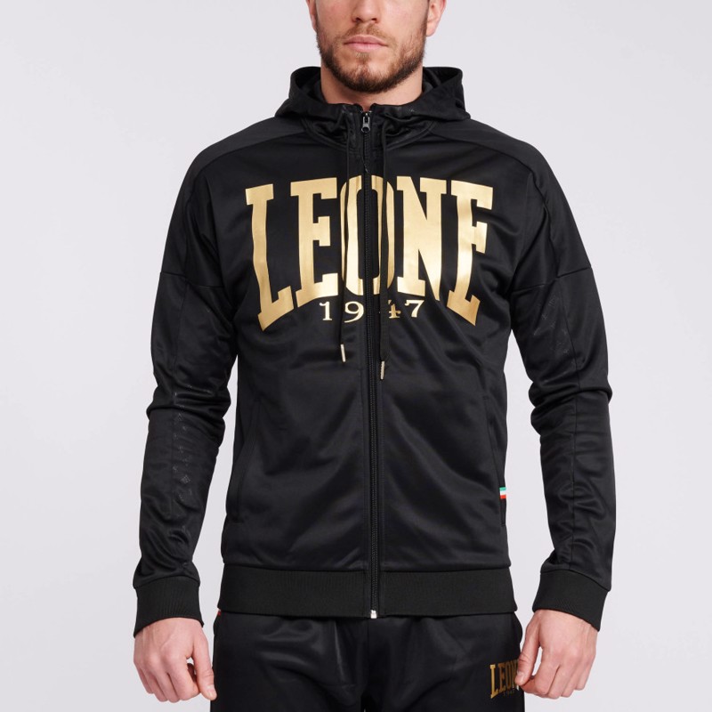 Leone Hooded jacket  DNA -black